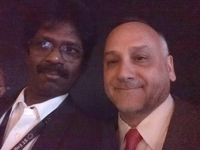 Rajkumar Kanagasingam with Gregory Coleman